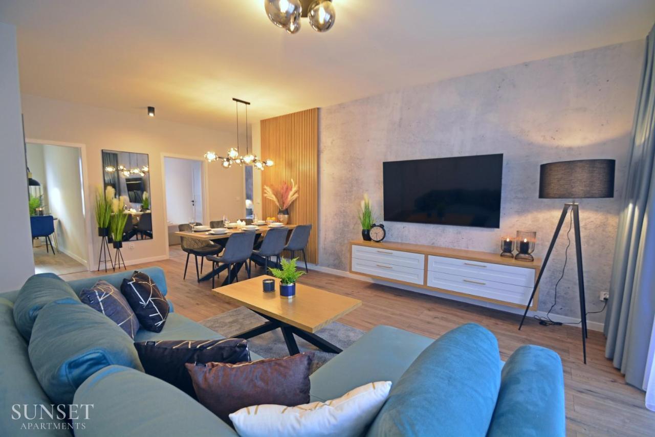 Platan - Sunset Apartments - Garaz Свиноуйсьце Экстерьер фото