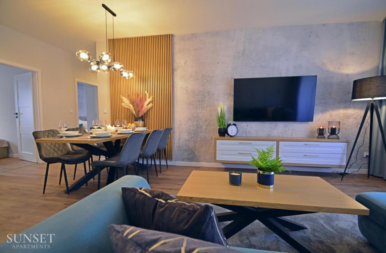 Platan - Sunset Apartments - Garaz Свиноуйсьце Экстерьер фото